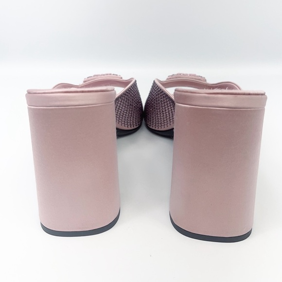 PRADA Crystal Silk Logo Mule - Picture 8 of 11